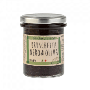 Bruschetta black olive