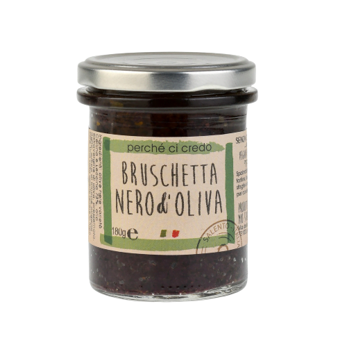 Bruschetta black olive