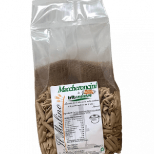 Pasta “Macaroncini” of Tritordeum Wheat