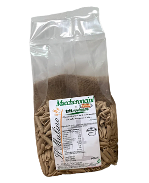 Pasta “Macaroncini” of Tritordeum Wheat