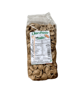 Pasta “Orecchiette” with Stone-Milled Tritordeum Wheat