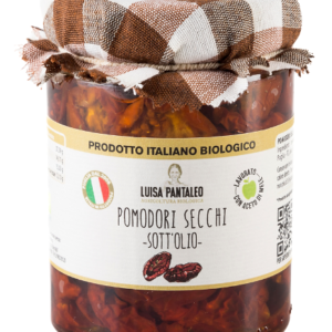 Organic sun-dried tomatoes in oil